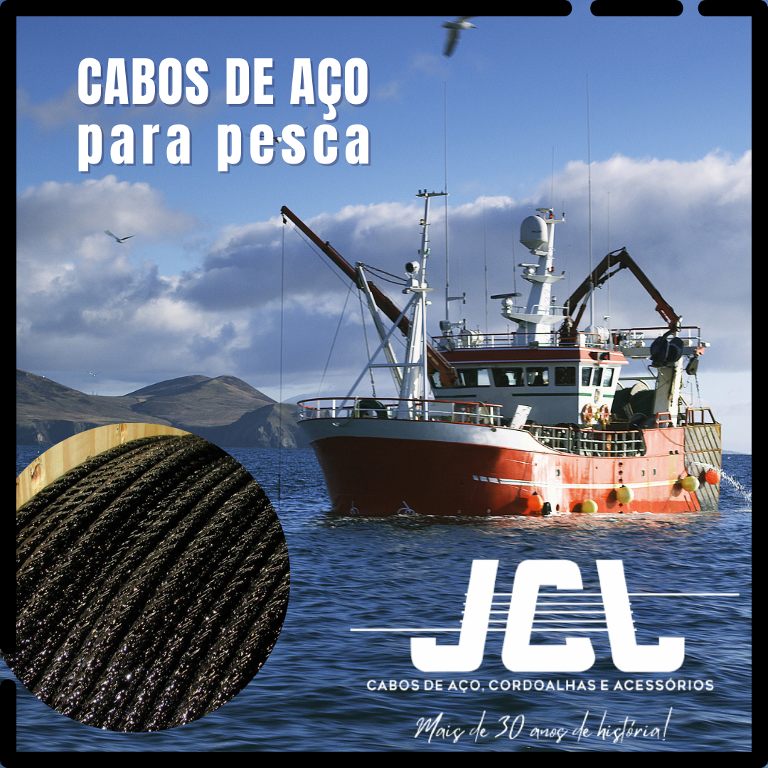 Cabos de aço para pesca JCL